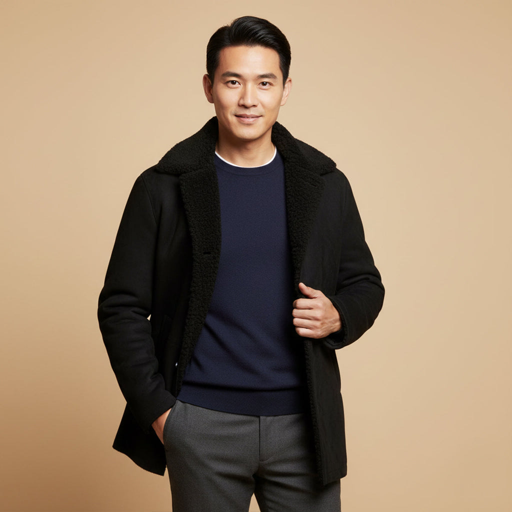 Ashen Shearling jas