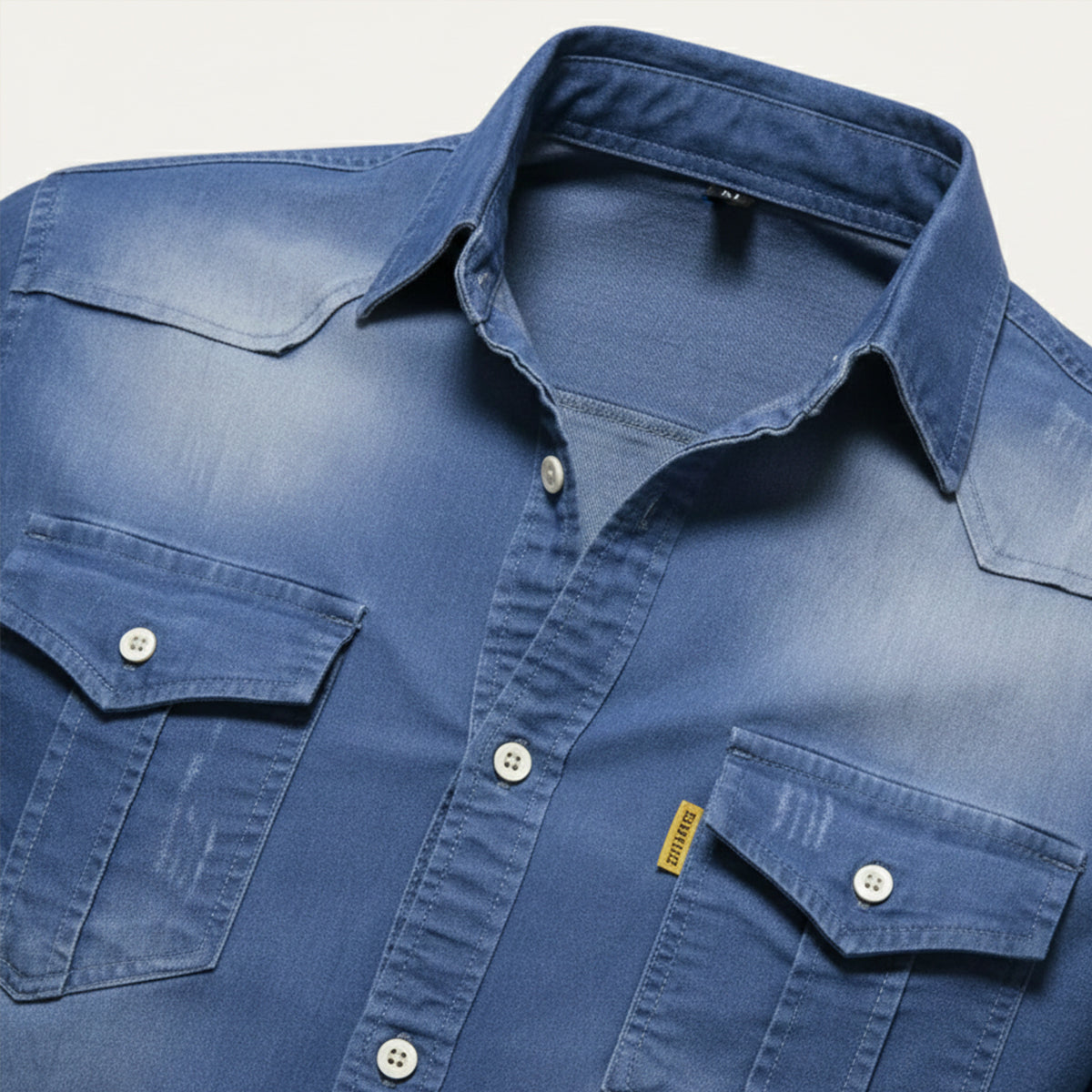 Ashford denim spijkeroverhemd