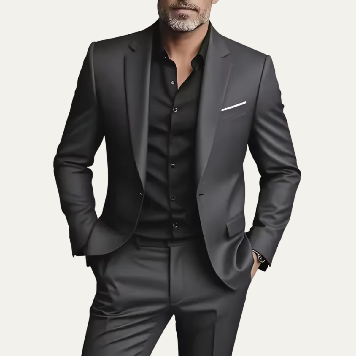 Barbaresco broek slim fit