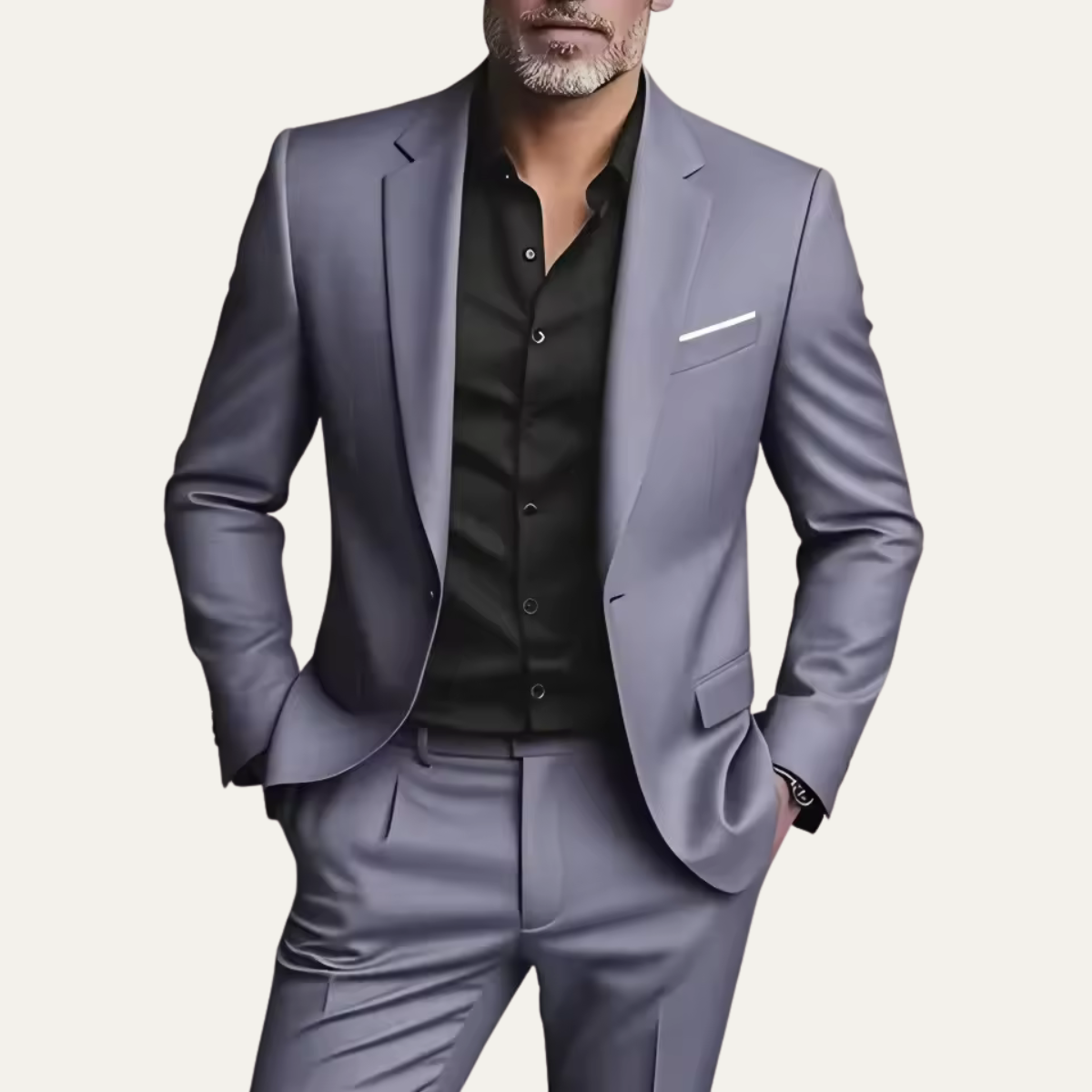 Barbaresco broek slim fit