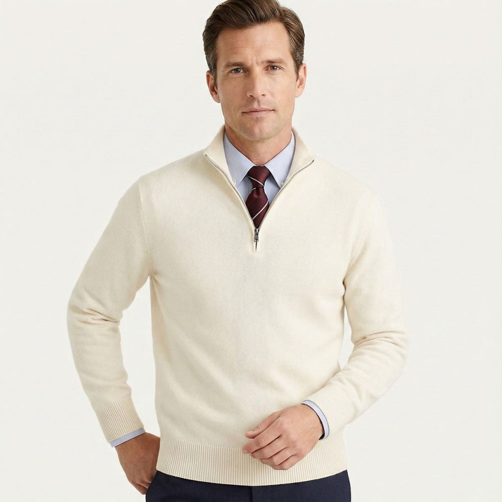 Bronx half-zip trui