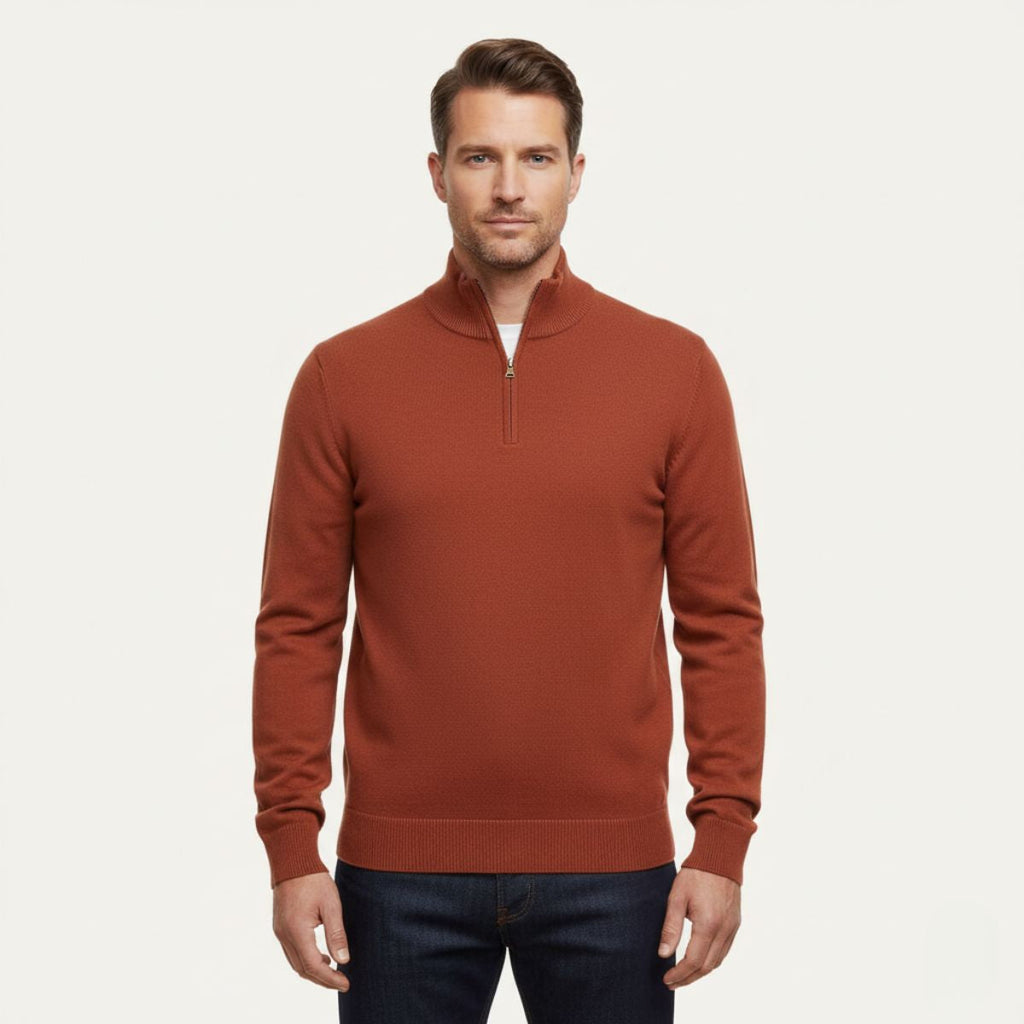 Bronx half-zip trui