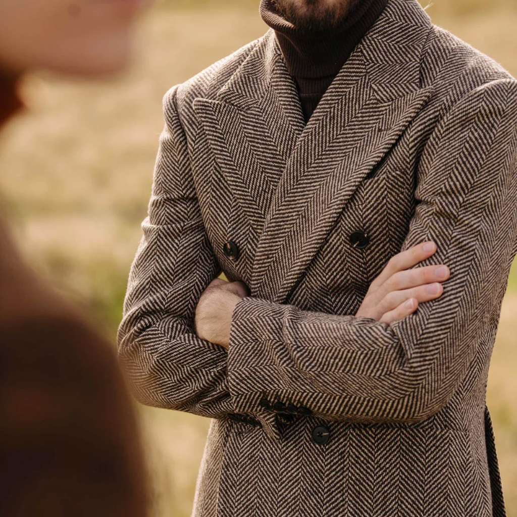 Camden tweed broek