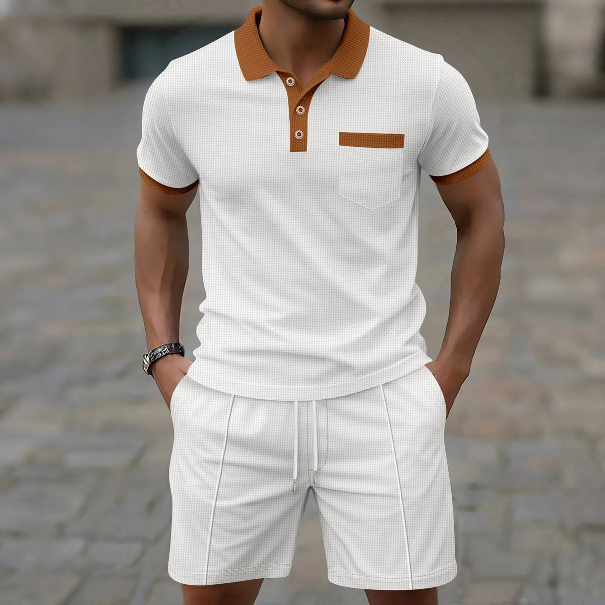 Capri katoenen poloshirt