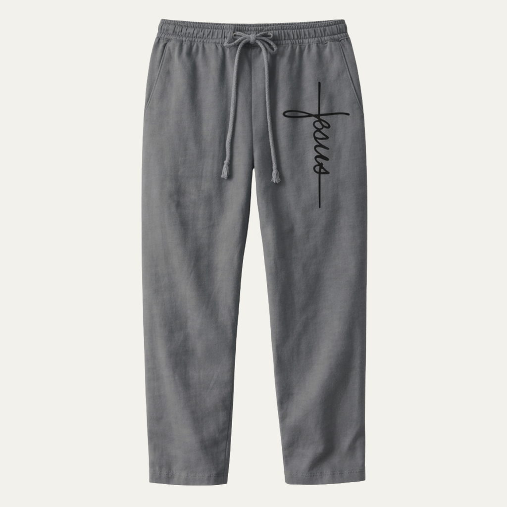 Cedarbrook linnen broek relaxed fit