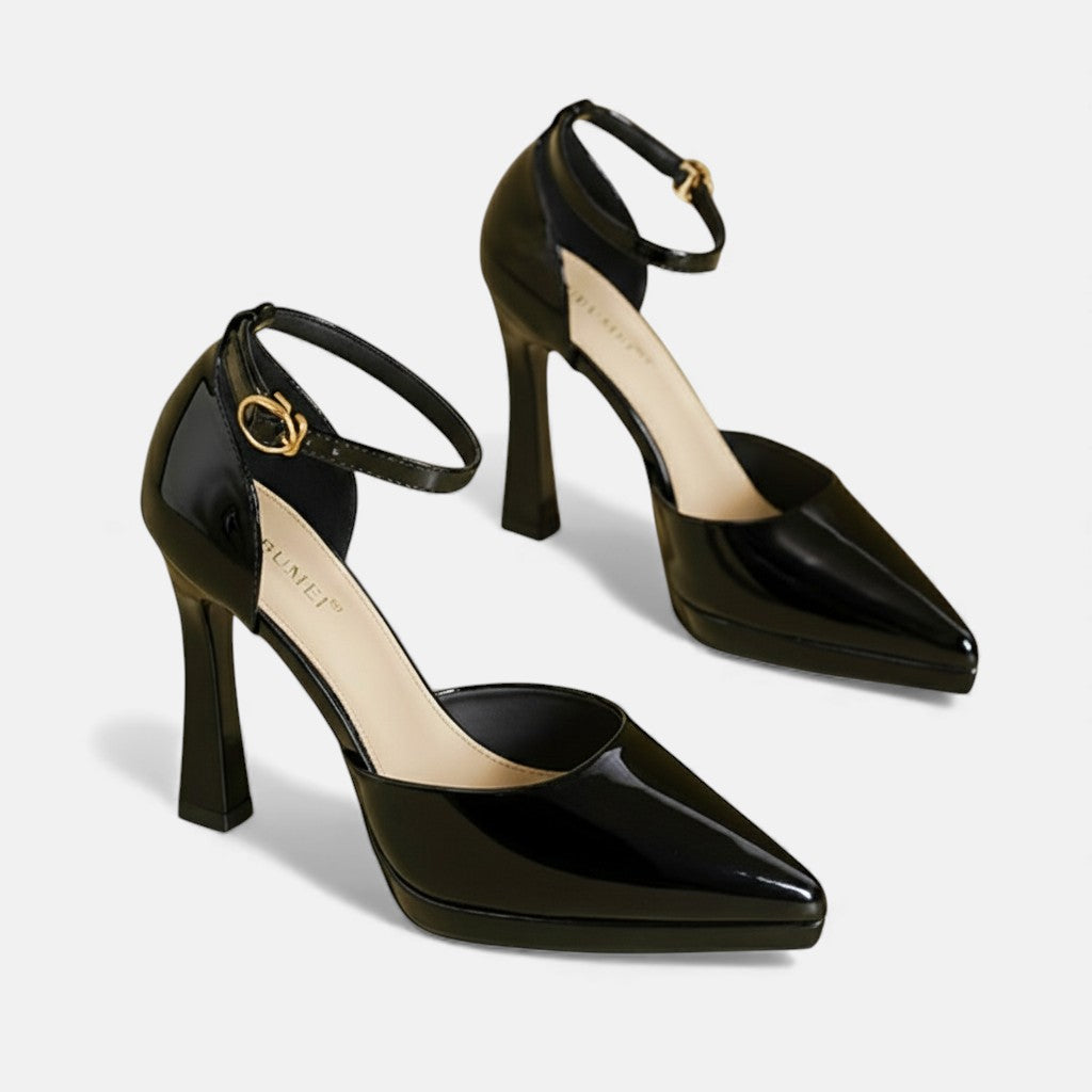 Leren pumps Evette