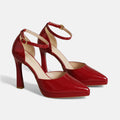 Leren pumps Evette