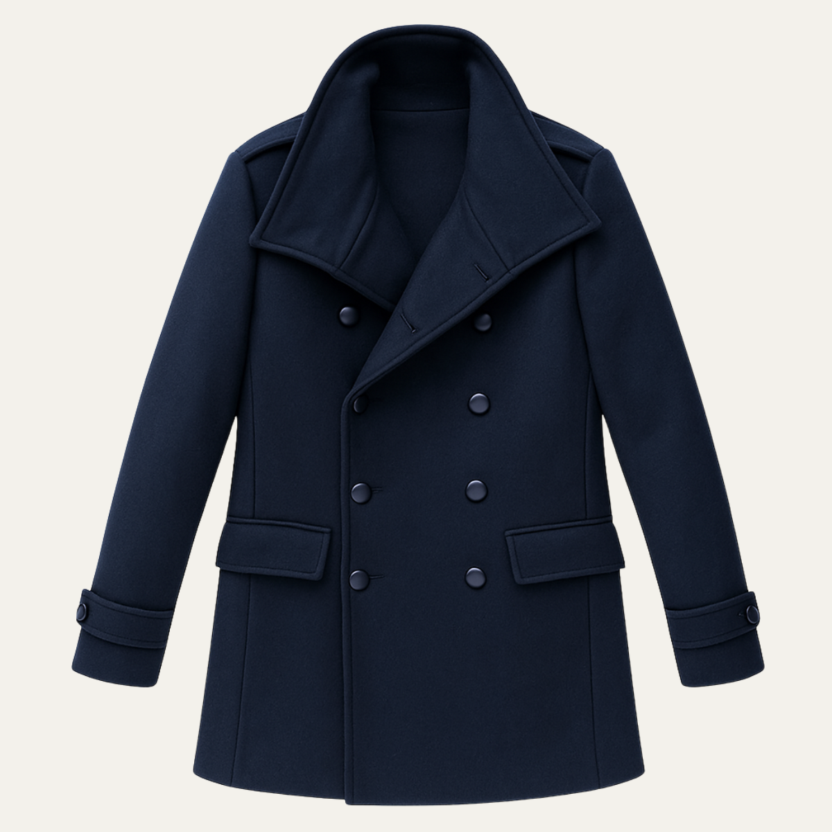 Dunhill wollen trenchcoat
