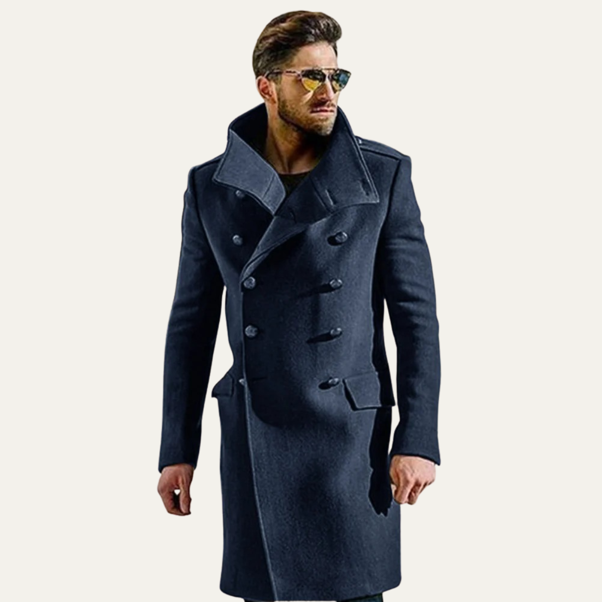 Dunhill wollen trenchcoat