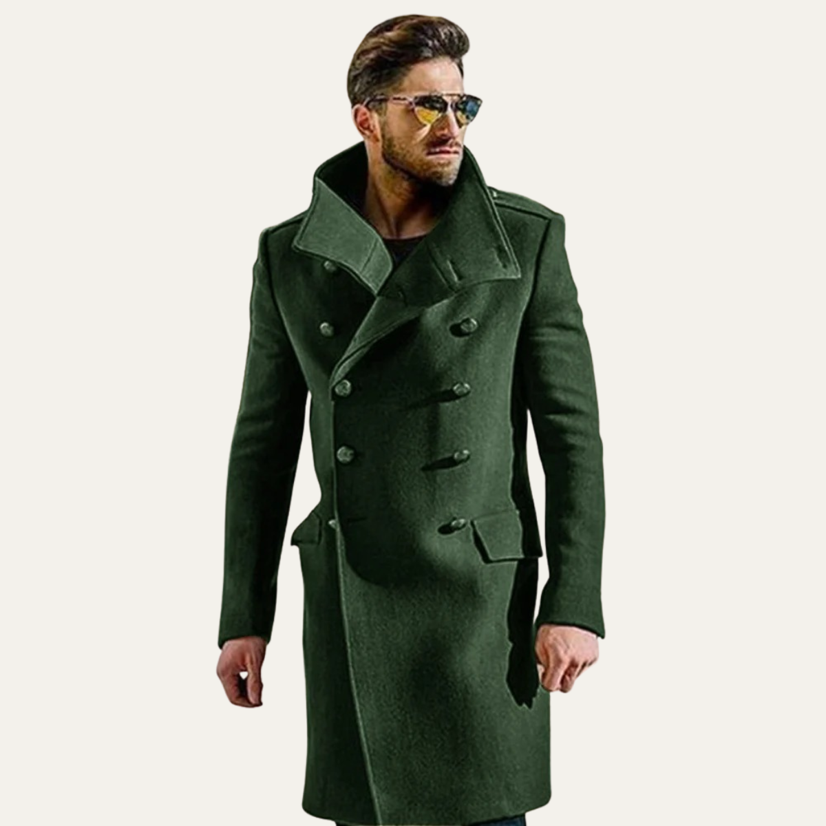 Dunhill wollen trenchcoat