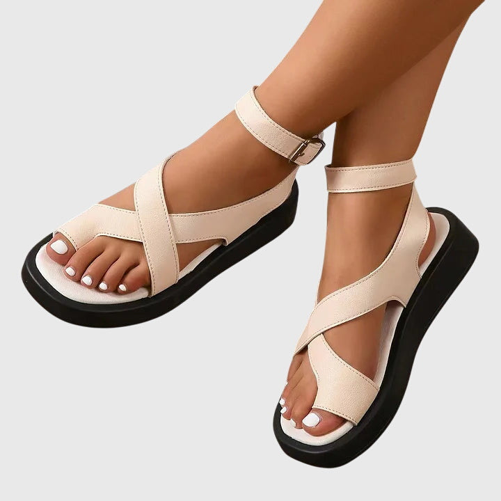 Bria - Dikke plateausandalen