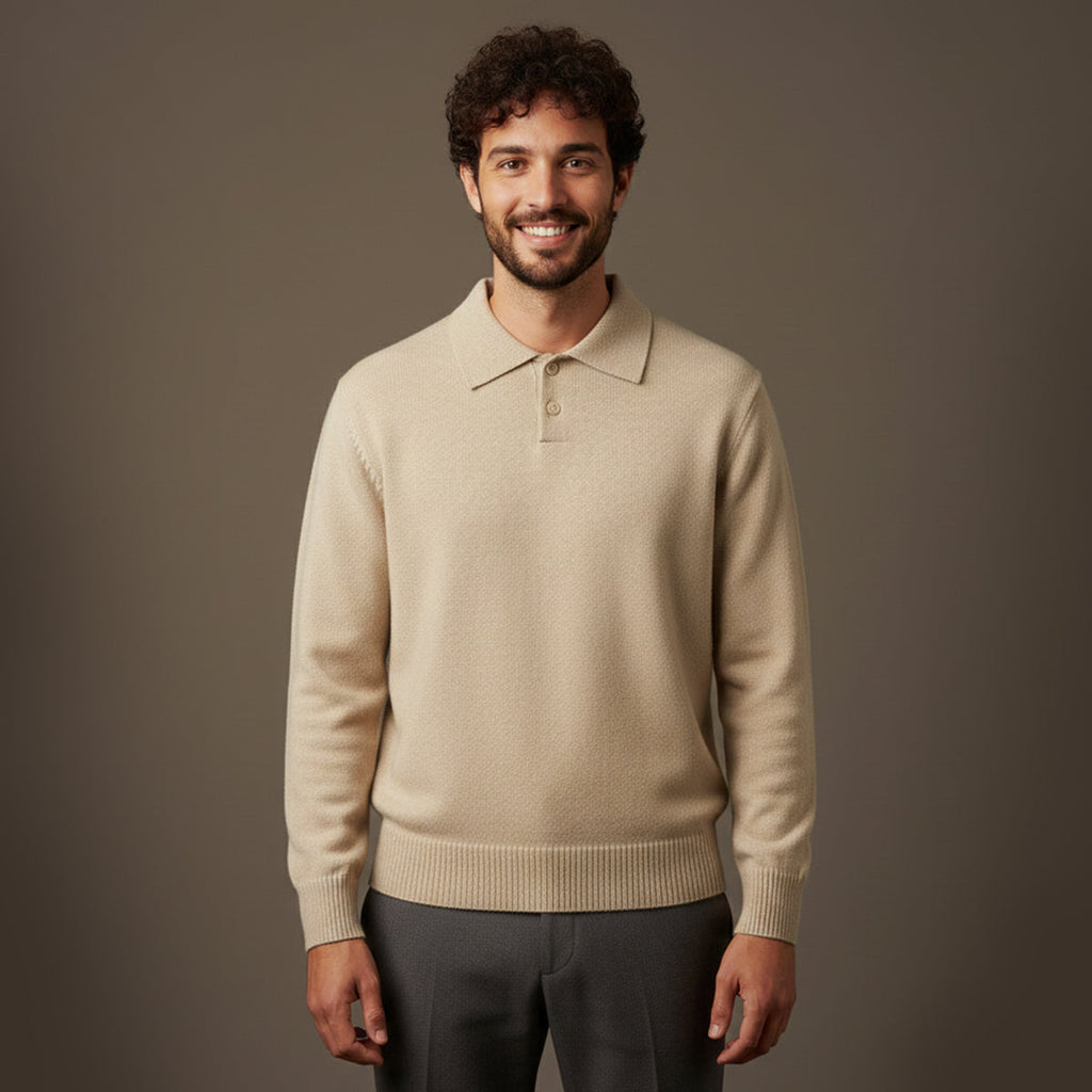 Four kasjmier poloshirt