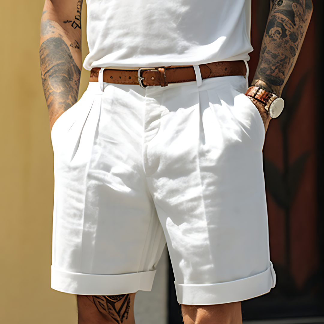 Henwick linnen short