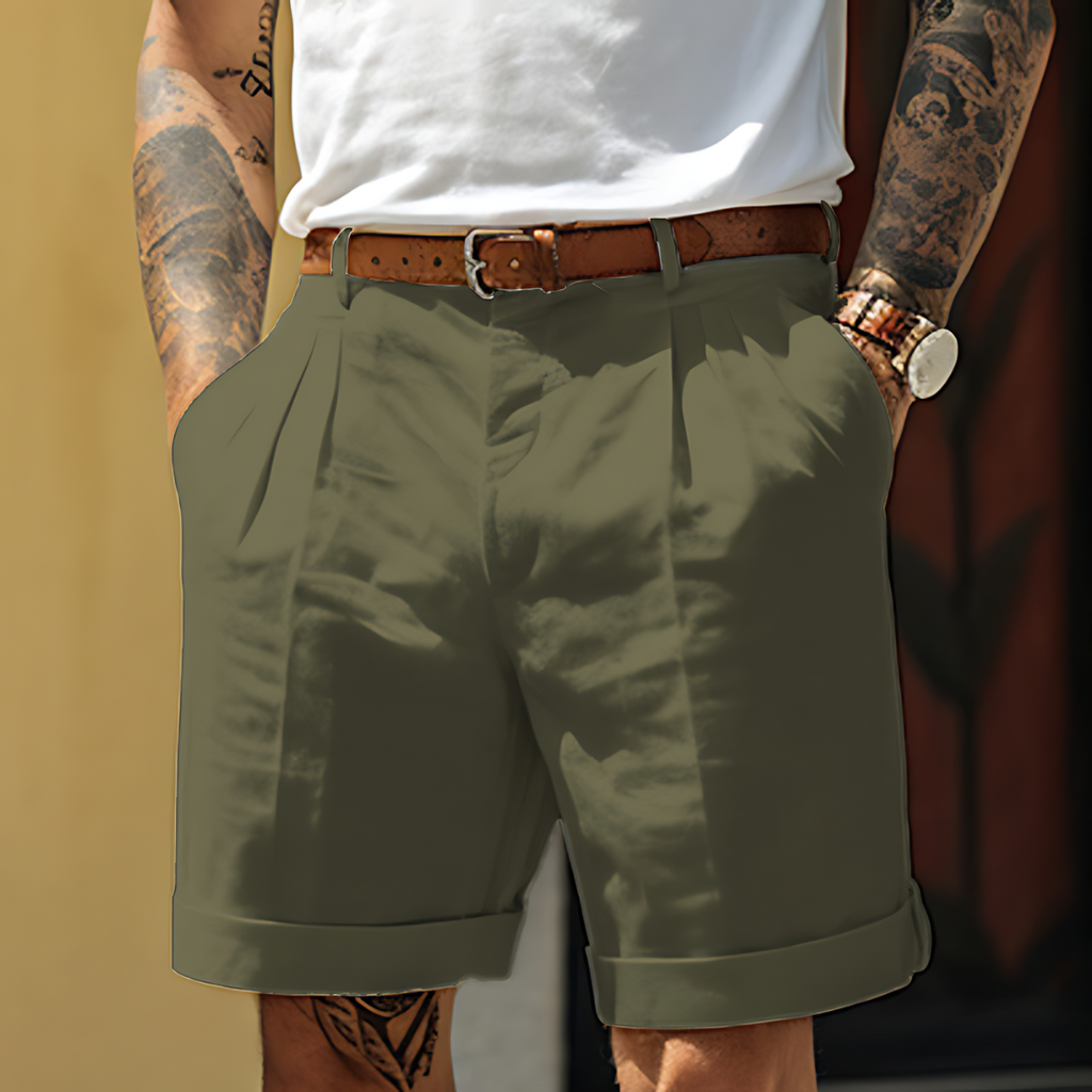 Henwick linnen short