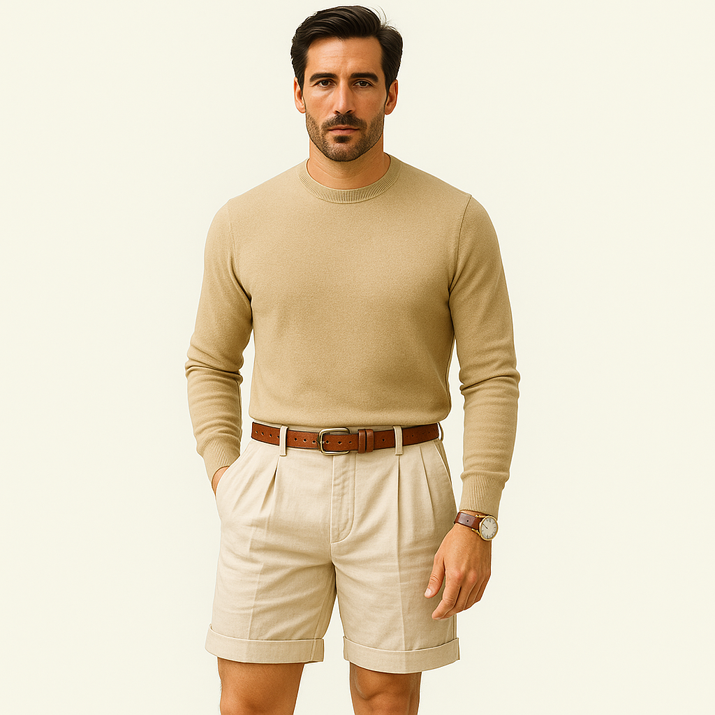 Henwick linnen short