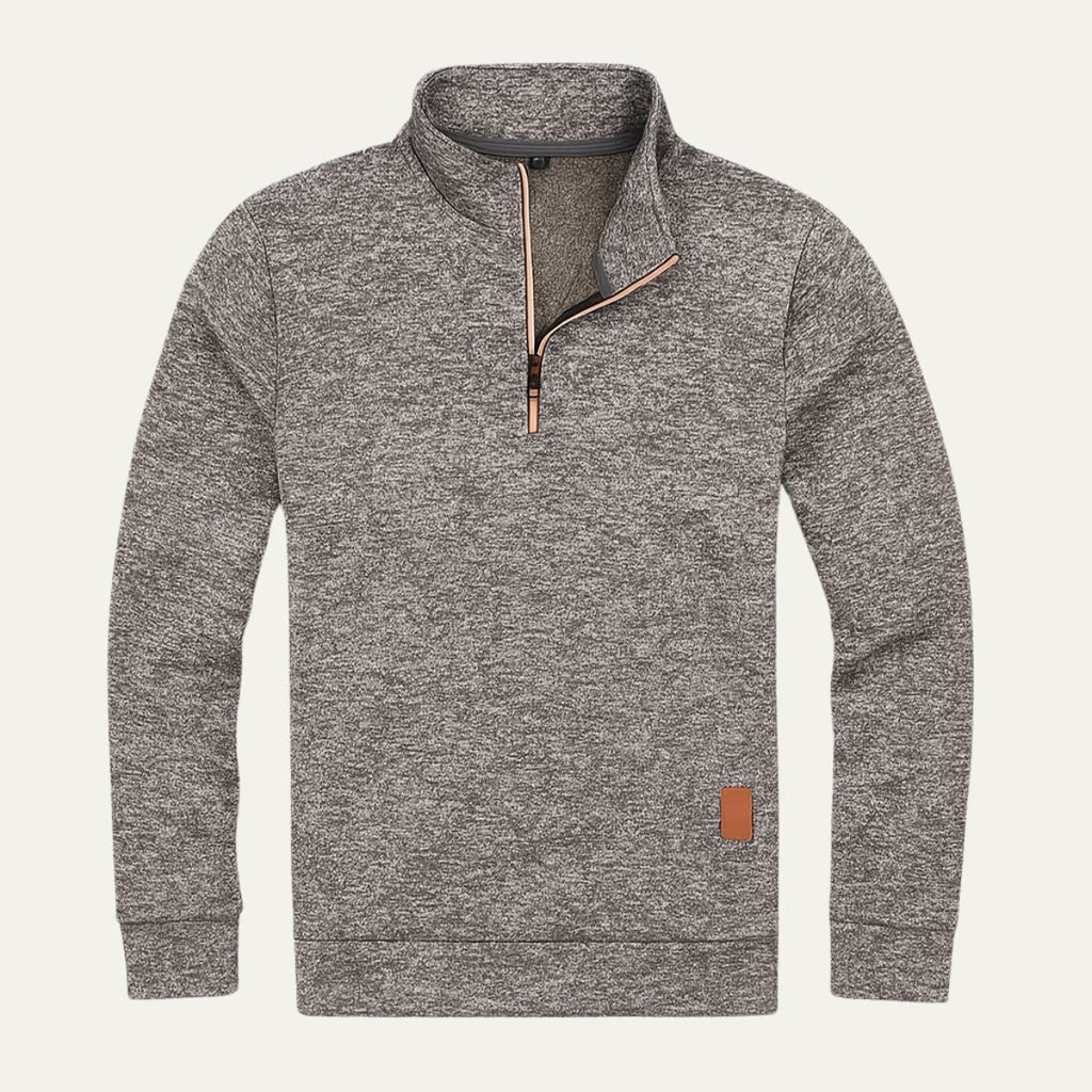 Highland half-zip trui