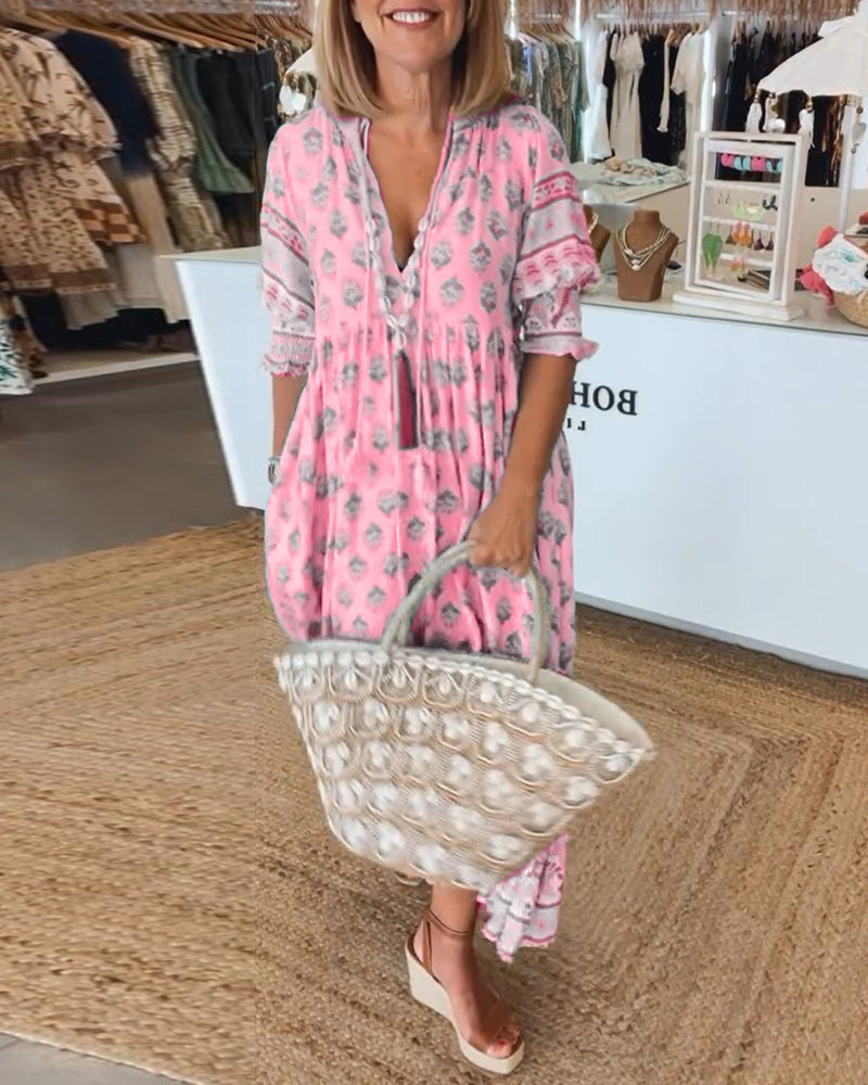 Verity - Boho jurk