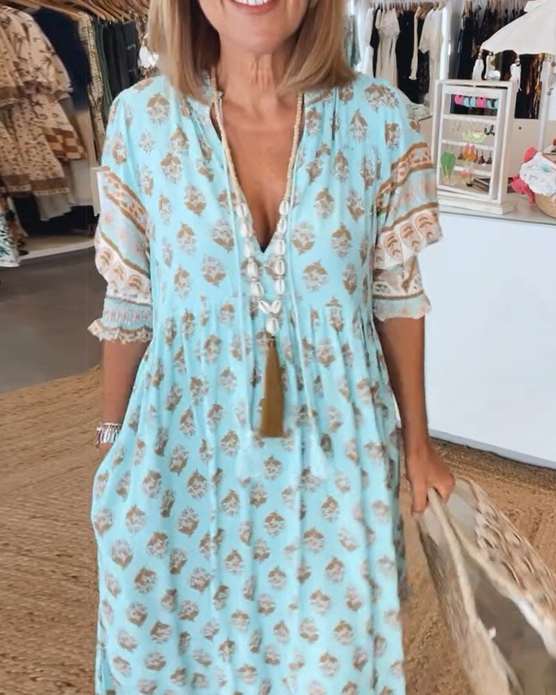 Verity - Boho jurk