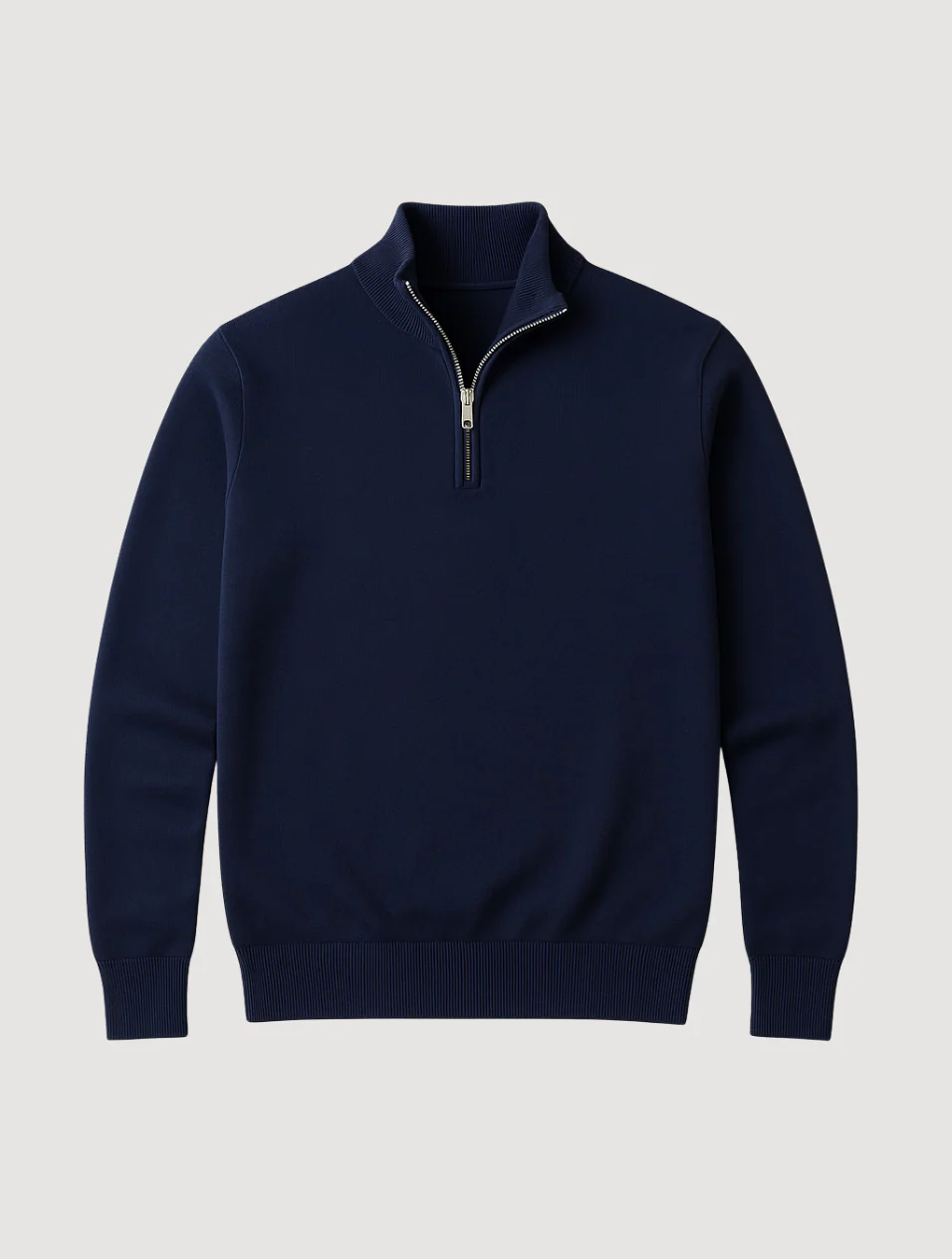 Old Money half-zip trui