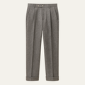 Lakeshore wollen pantalon slim fit