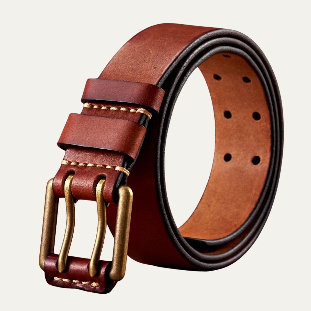 Lancaster leren riem