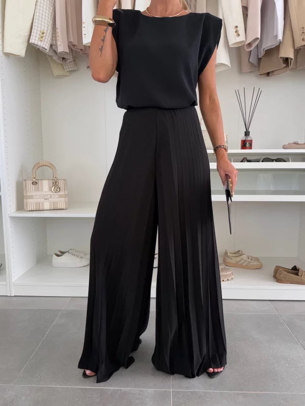 Marian - Elegant plissé-ensemble