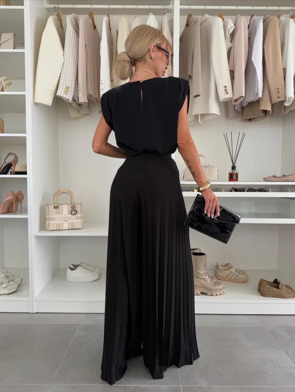 Marian - Elegant plissé-ensemble