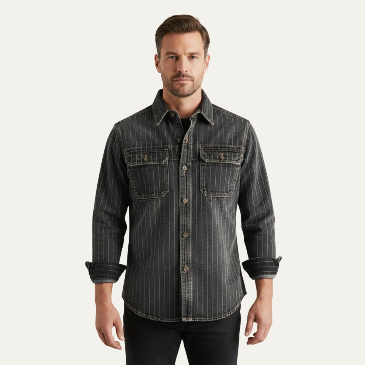 Oakcrest denim spijkeroverhemd