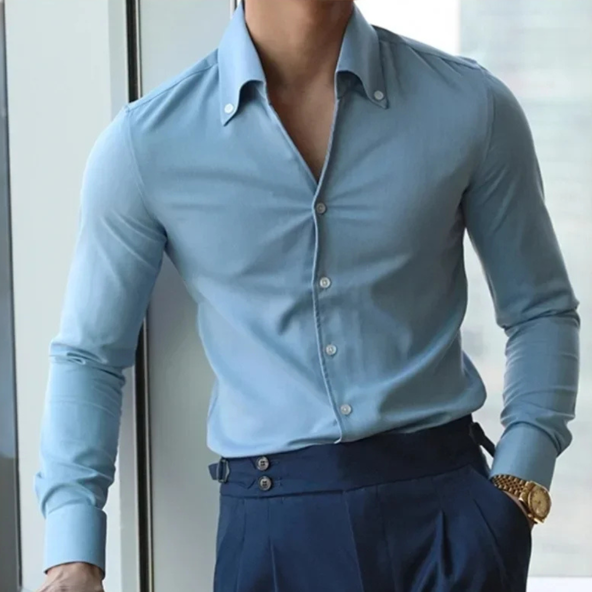 Oakwood Park overhemd slim fit