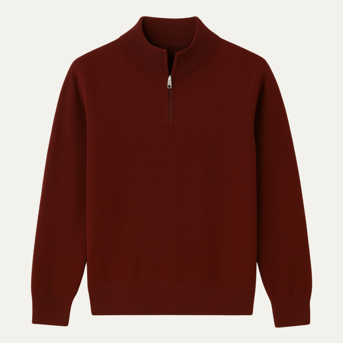 Old Money half-zip trui