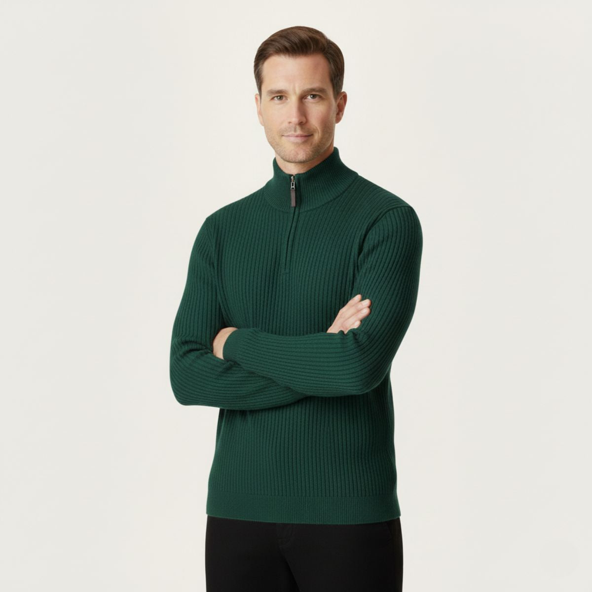 Oslo half-zip trui