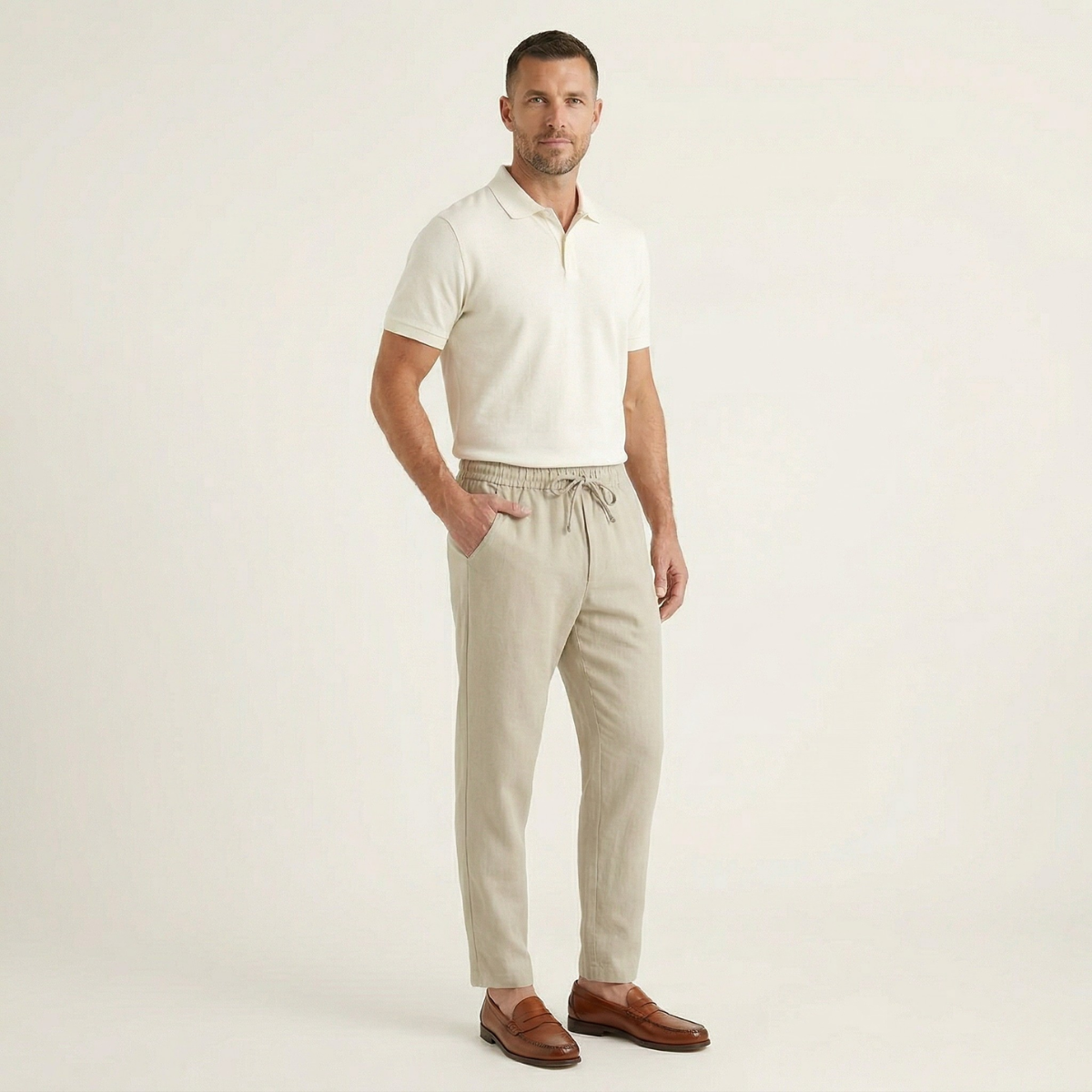 Palermo linnen broek
