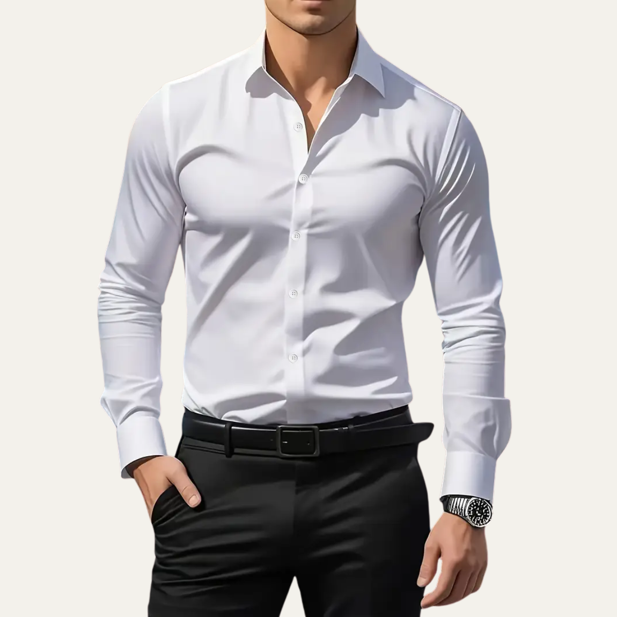 Pordenone business overhemd slim fit