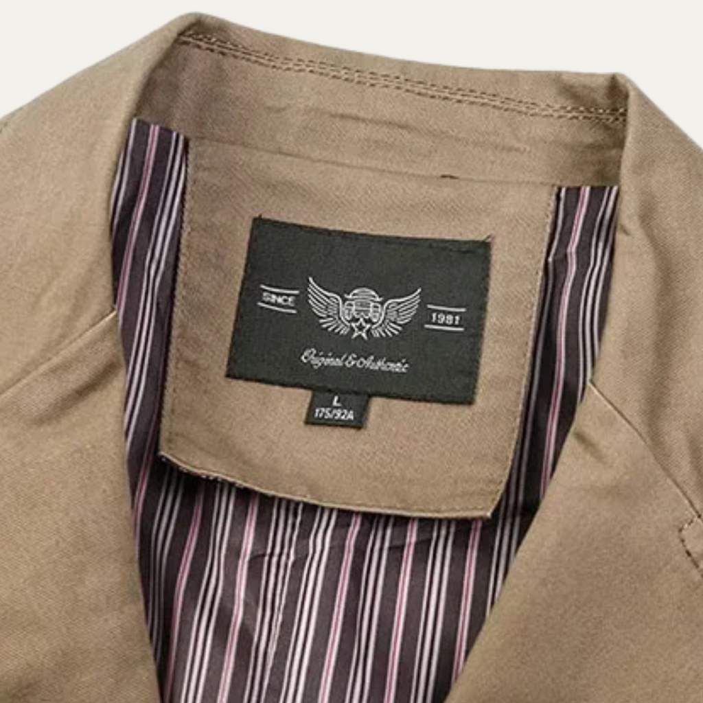 Prestbury katoenen blazer