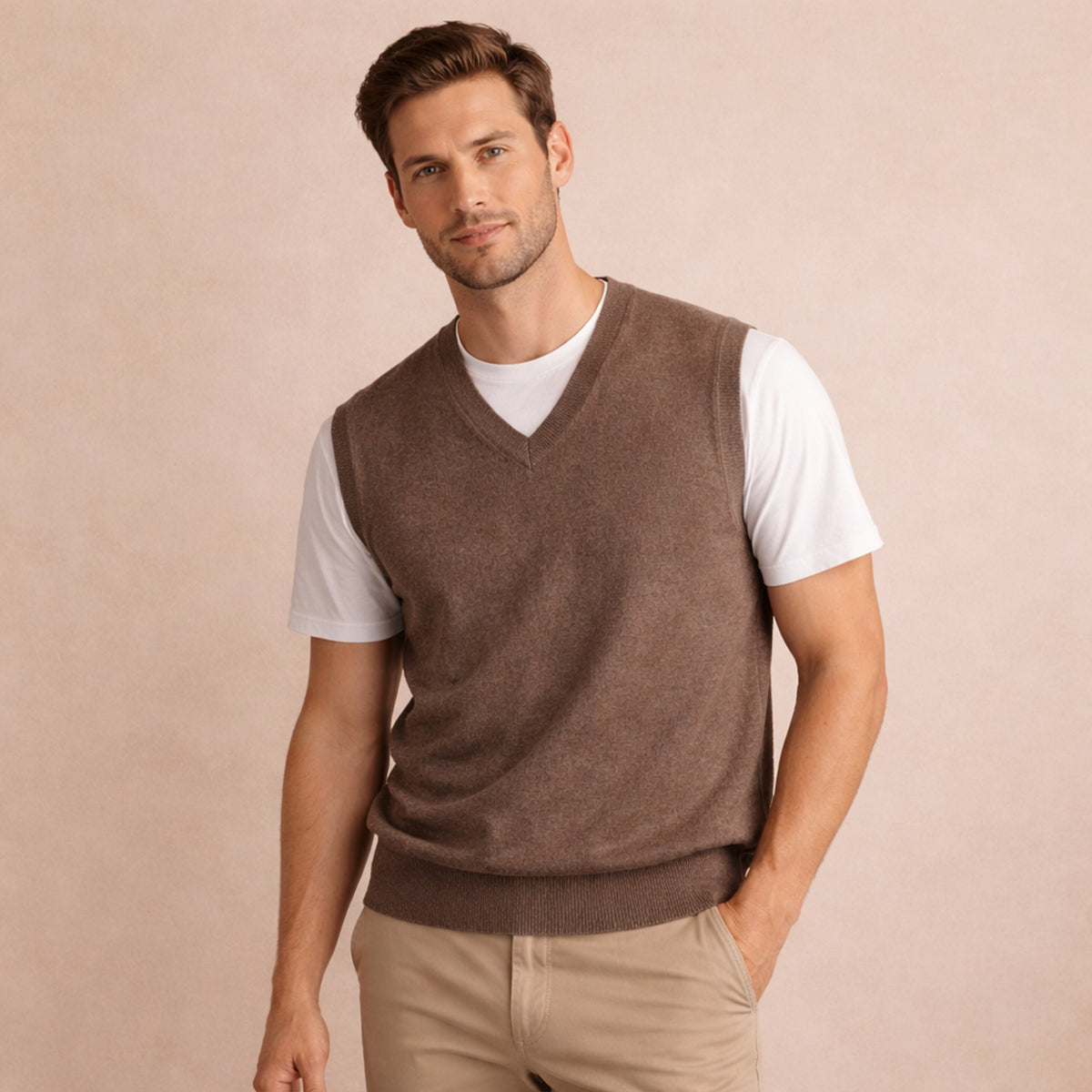 Riverdale gebreid gilet mouwloos