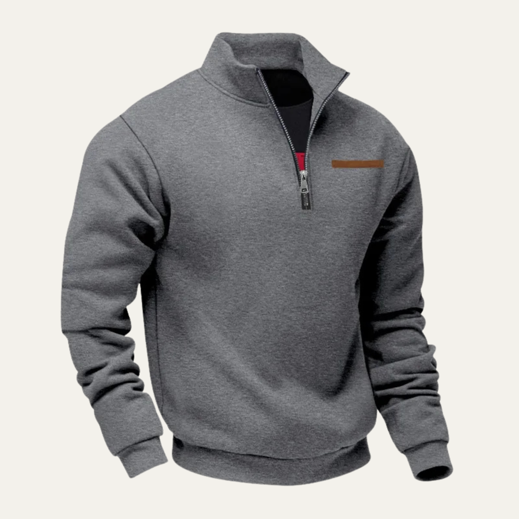 Silverbrook half-zip trui