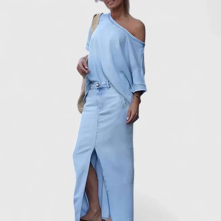 Averlynn | Elegante Maxi-rok-set