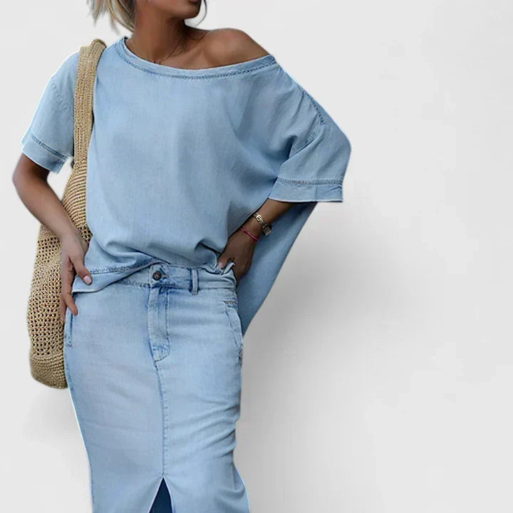 Averlynn | Elegante Maxi-rok-set