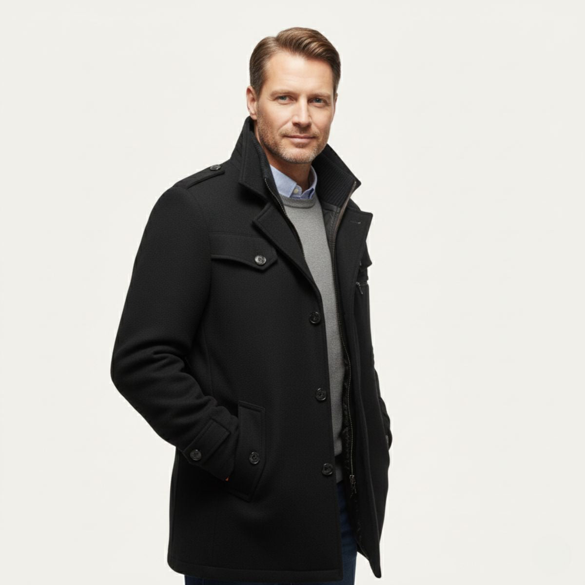 Stonemont wollen winterjas