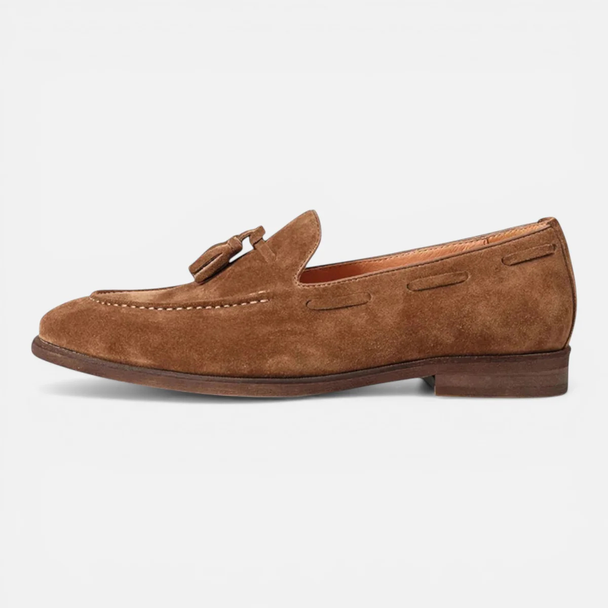 Stratton leren loafer