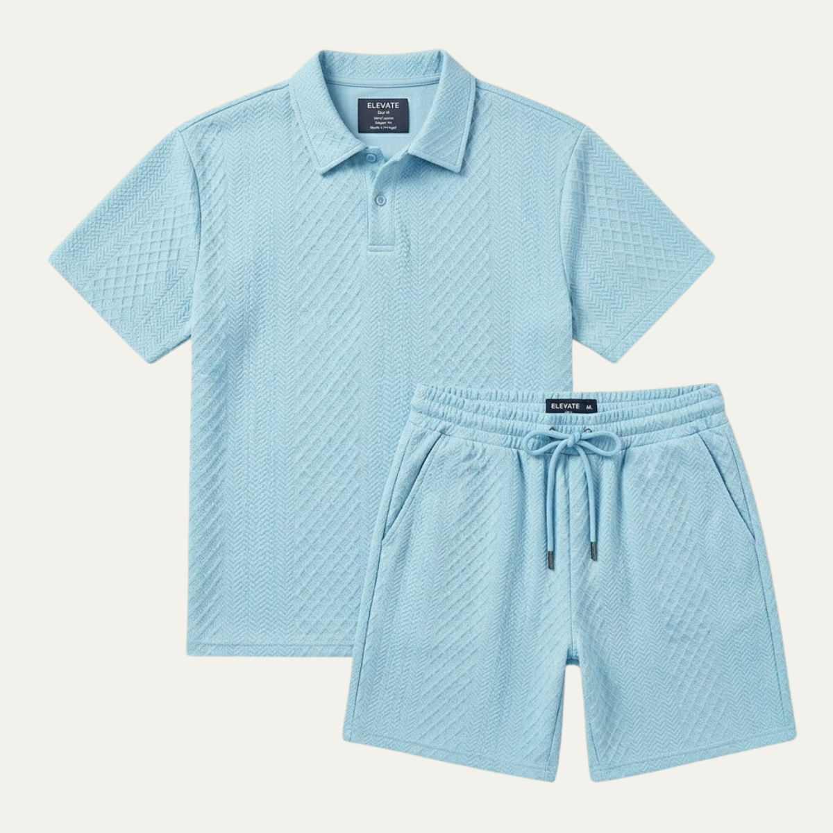 Surrey jacquard poloshirt