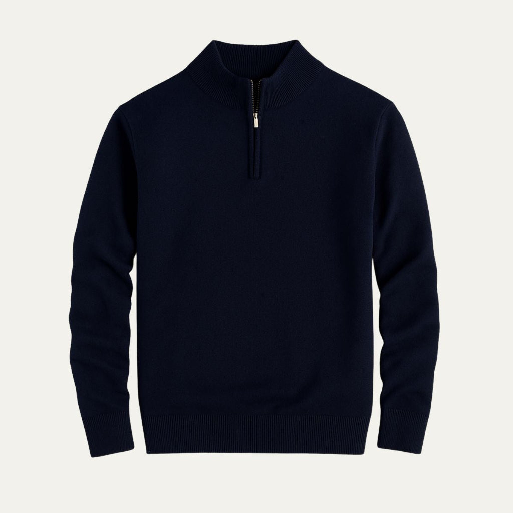 Warwick half-zip trui