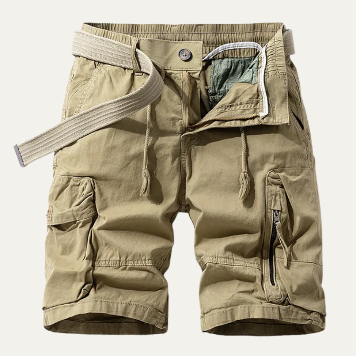 Whitlock katoenen short