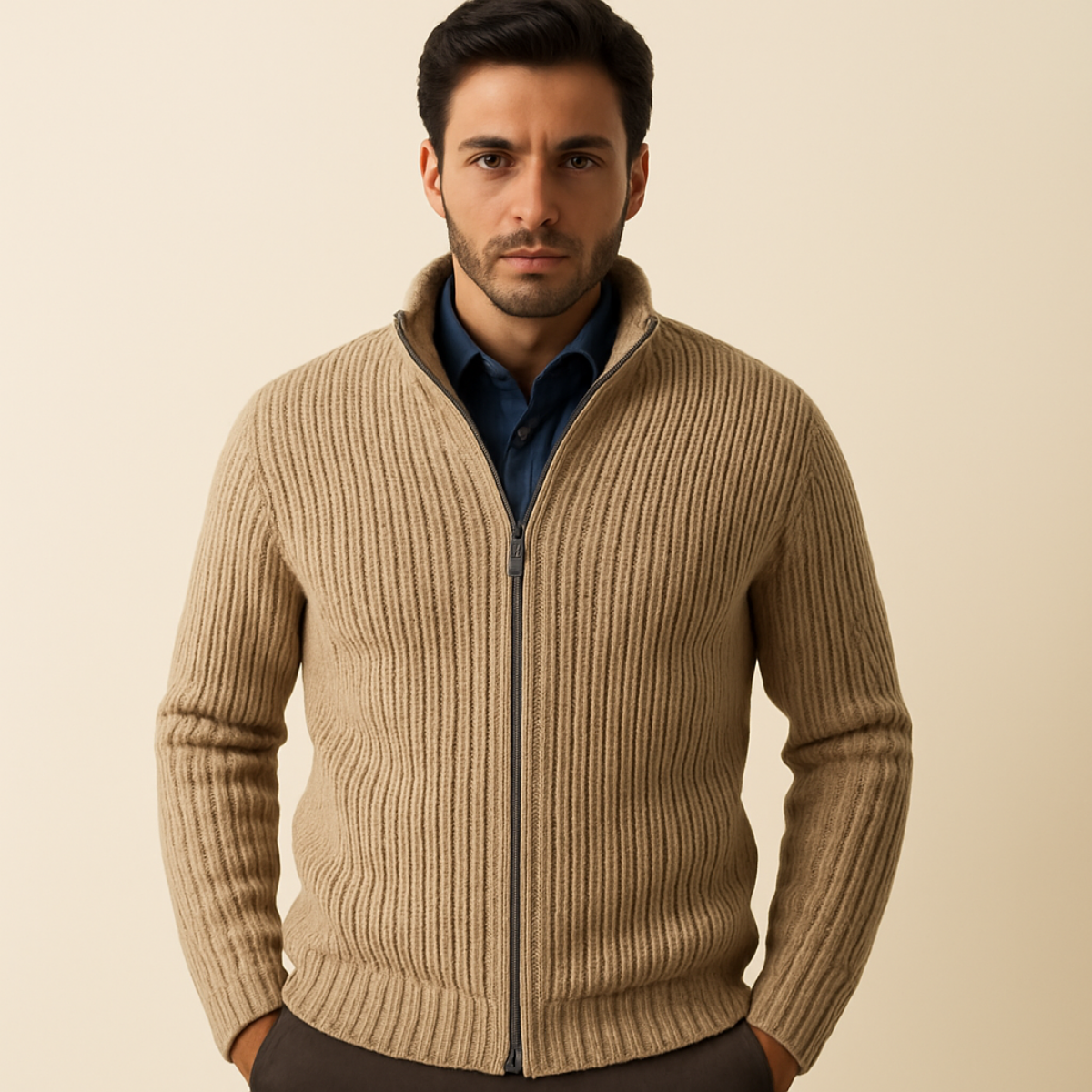 Windsor knitted vest
