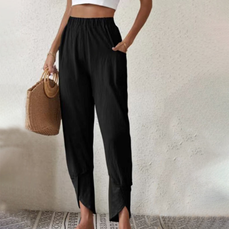 Essari - Broek met gesplitte zoom